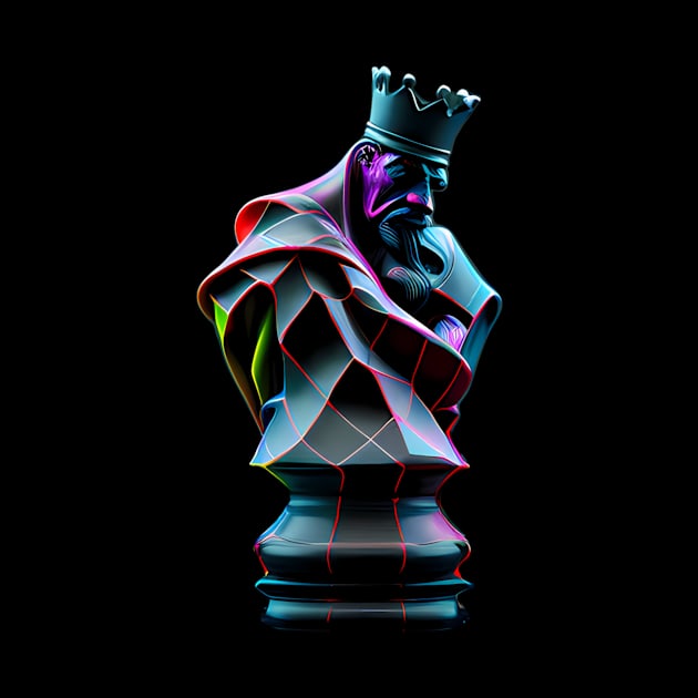 The King – Chess by Urban Gypsy Designs