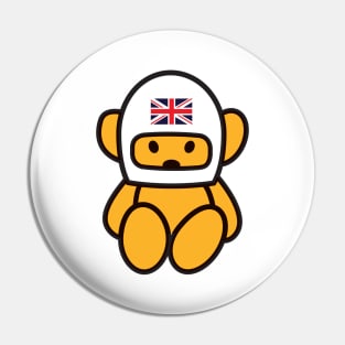 Hesketh Racing Teddy Bear Pin