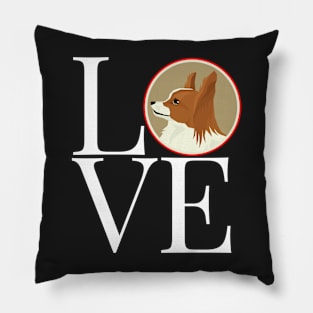 Love Papillon Square Pillow