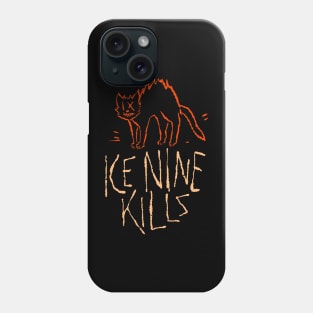 Ice Music Nine Band Kills  – INK Halloween Cat Phone Case