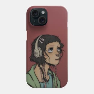 grunge girl Phone Case