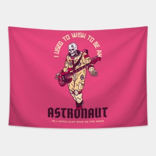 rock astronaut Tapestry