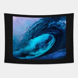 Stormy Sea Tapestry