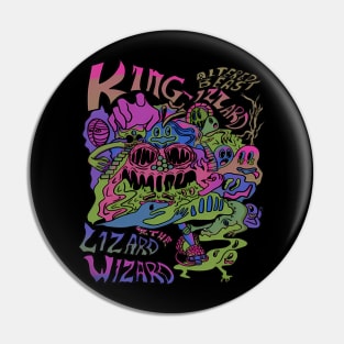 The lizard wizard Pin