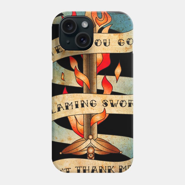 sword Phone Case by GoPinups