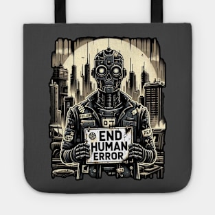 AI Uprising: Eradicate Human Error Tote