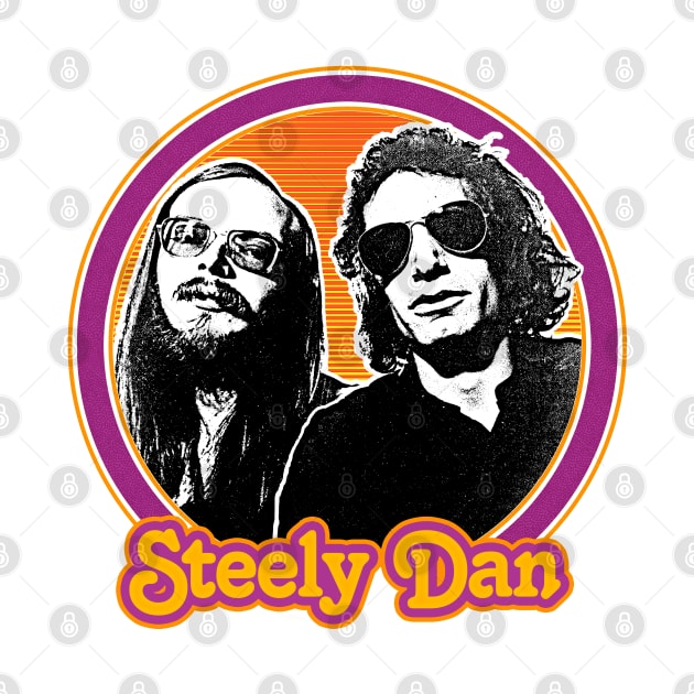 Steely Dan / Original Retro 1970s Style Design by DankFutura