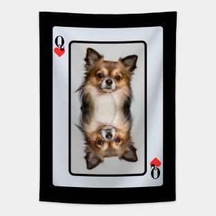 Chihuahua Queen of Heats Tapestry