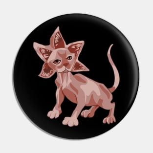 Democat (Stranger Things fan art) Pin