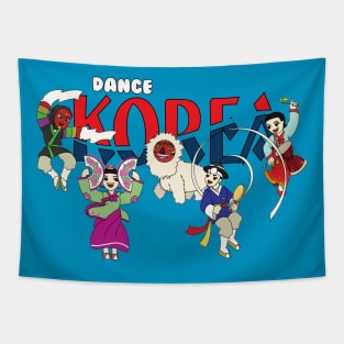 Dance Korea Tapestry