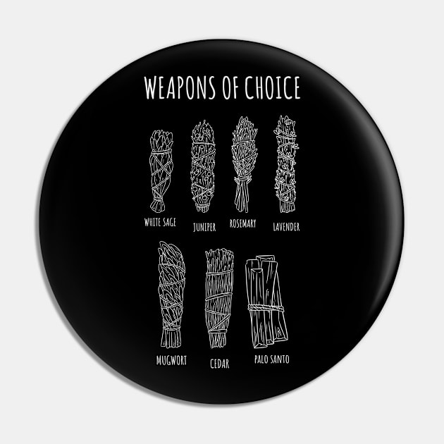 WEAPONS OF CHOICE SMUDGE STICK WITCH DESIGN Pin by Chameleon Living
