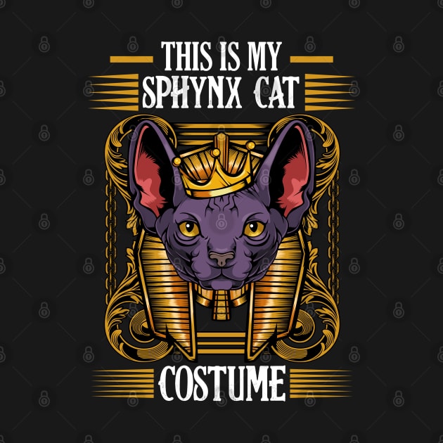 Sphynx Cat - This Is My Sphynx Cat Costume - Funny Cat Lover by Lumio Gifts