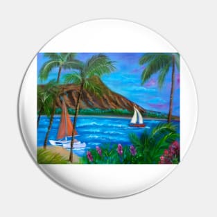 Aloha Diamond Head 11 Pin