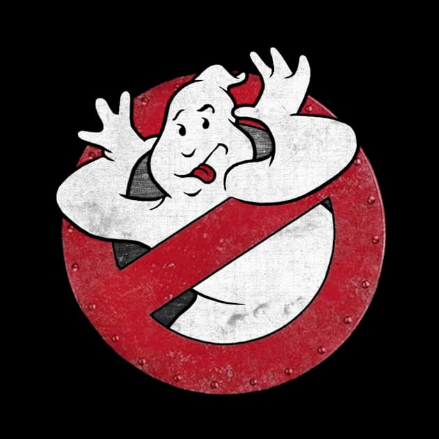 GHOSTBUSTIN' 911 Retro Phooey Ghost Logo by TCGhostbusters