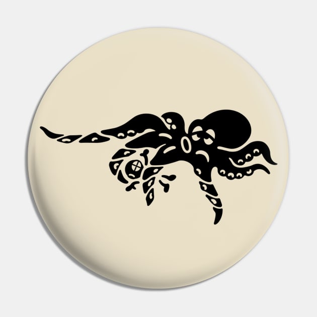 Game & Watch - Octopus Pin by Cadet CasualTees