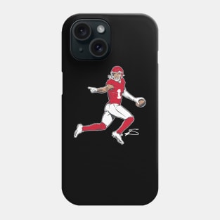 Stefon Diggs Houston Superstar Pose Phone Case