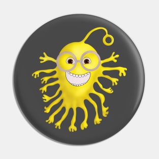 Yellow Gum creature Pin