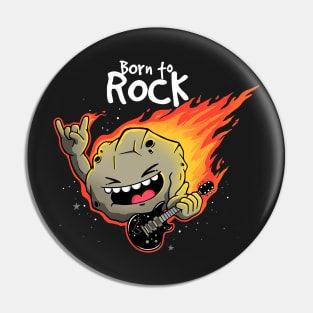 Born to rock Pin