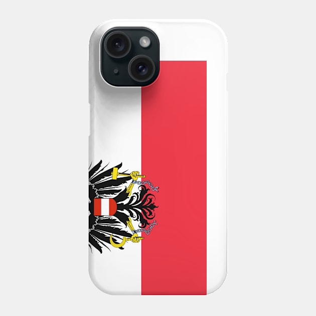 Austria Flag Phone Case by Historia