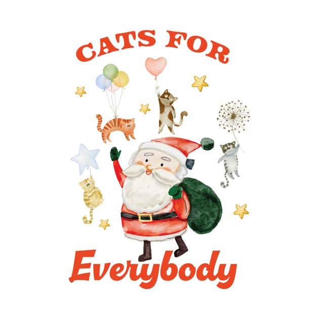 Cats For Everybody - meowy christmas by SUMAMARU