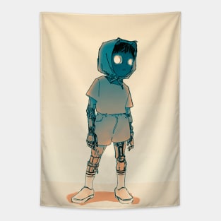 Robo kid Tapestry