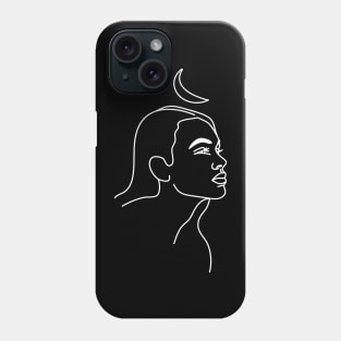 One Line Woman Art Phone Case