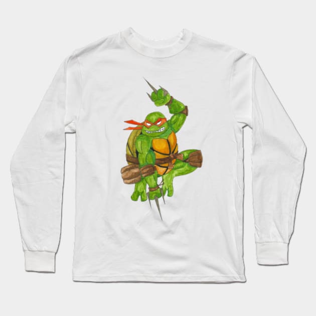 Teenage Mutant Ninja Turtles Tmnt Raphael - Men's Long Sleeve T