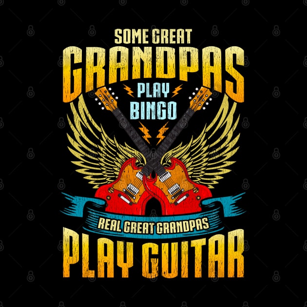 Great Grandpas Guitar Guitarist Gifts by E