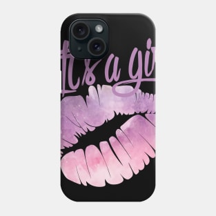 Gender Reveal It's a Girl Phone Case