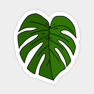 Monstera Deliciosa Leaf Magnet