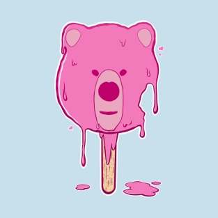 Melting Bear Ice Cream T-Shirt