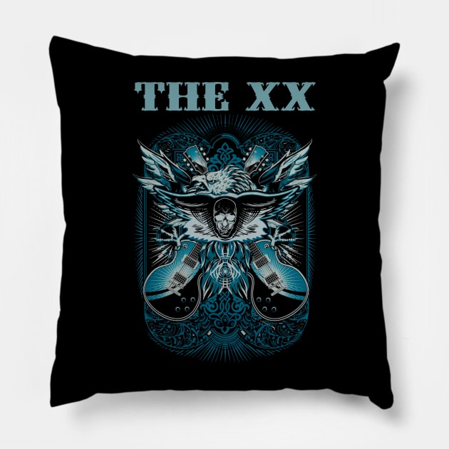 THE XX BAND Pillow by Angelic Cyberpunk