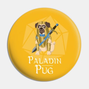 Paladin Pug Pin