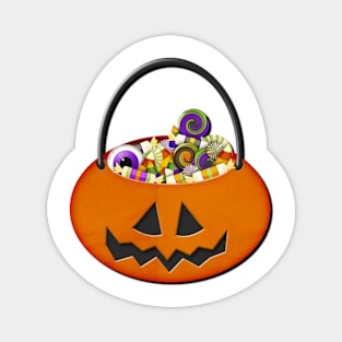 Candy Pumpkin Magnet