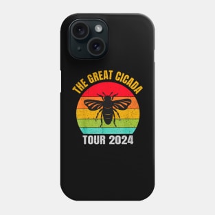 The great cicada tour 2024 Phone Case