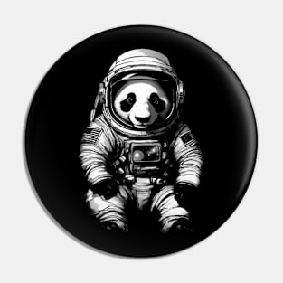 Baby Panda Astronaut Cute Pin