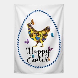 Happy Easter hen Tapestry