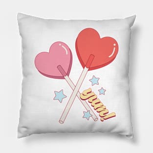 Valentine lollipops Pillow