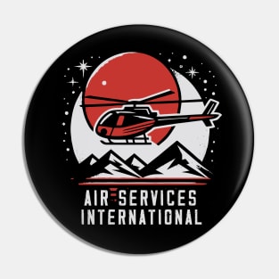 Napoleon Dynamite Air Services Pin