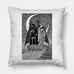 Thanatos and Hypnos Pillow