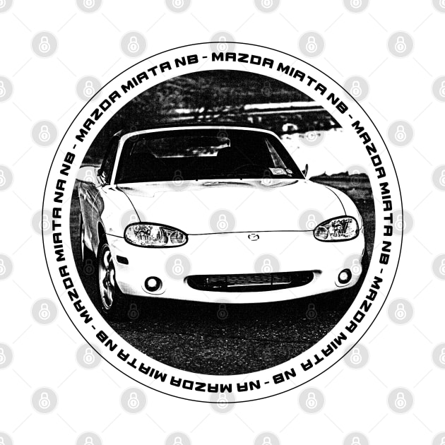 Mazda Miata MX-5 NB Black 'N White 4 by Cero