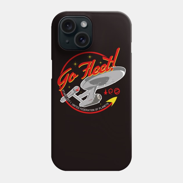 Go Fleet TOS Phone Case by PopCultureShirts