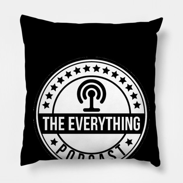 Plain TEP Logo Pillow by The Everything Podcast 