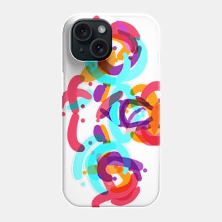 Abstract Illustration vector playful Phone Case