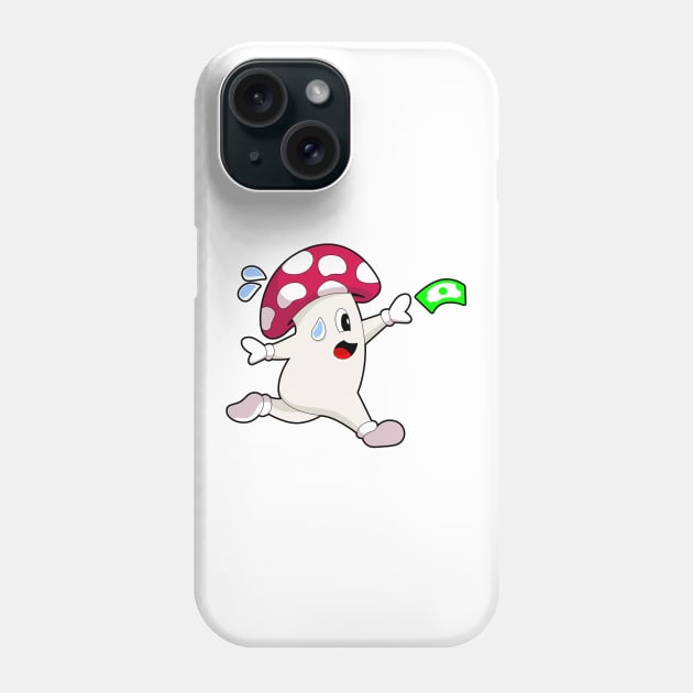 Mushroom Runner Running Phone Case by Markus Schnabel