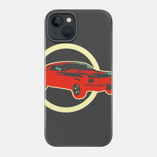 classic car - Ford Mustang - Phone Case