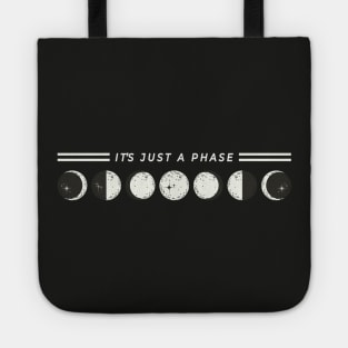 "It's Just A Phase" Astrology Moon Phase Tote