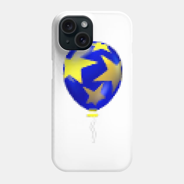 Blue Balloon Sprite Phone Case by SpriteGuy95