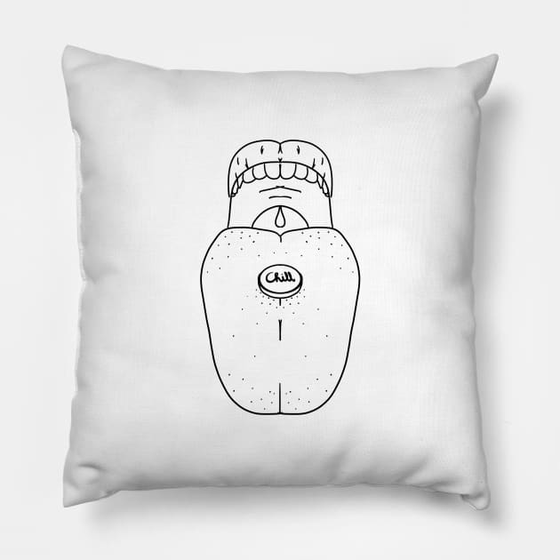 Chill Pill Pillow by ChateauDeNuage