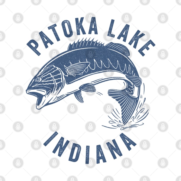 Patoka Lake Indiana by Eureka Shirts